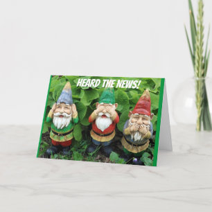 HOORDE JE DE *NAUGHTY LIST* CHRISTMAS HUMOR HEBT G FEESTDAGEN KAART