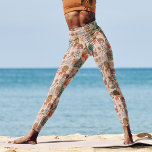 Hoorherenpatroon Leggings<br><div class="desc">Dit schattige hertenontwerp behoort tot ons BOEST FABLE collectie. Het toont onze oorspronkelijke hand geschilderde illustratie met whimsical woodherten en elegante florale groenery-bomen. Origineel kunstwerk van Caroline Bonne Müller</div>