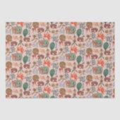 Hoorherenpatroon Tissuepapier (Voorkant)