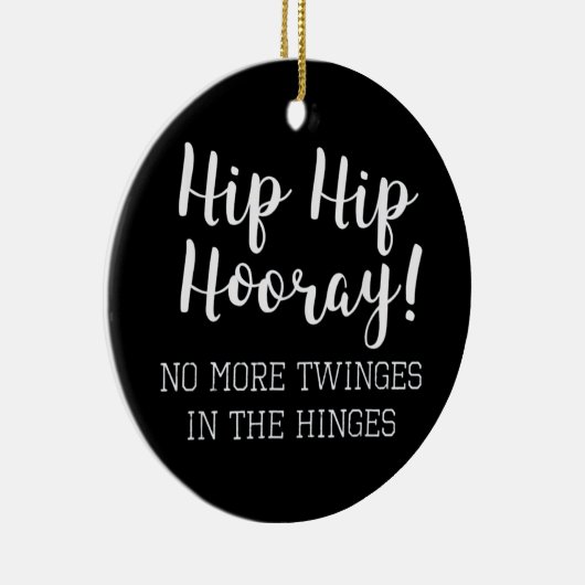 Hoorkap Heup Keramisch Ornament (Rechts)