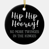 Hoorkap Heup Keramisch Ornament (Voorkant)