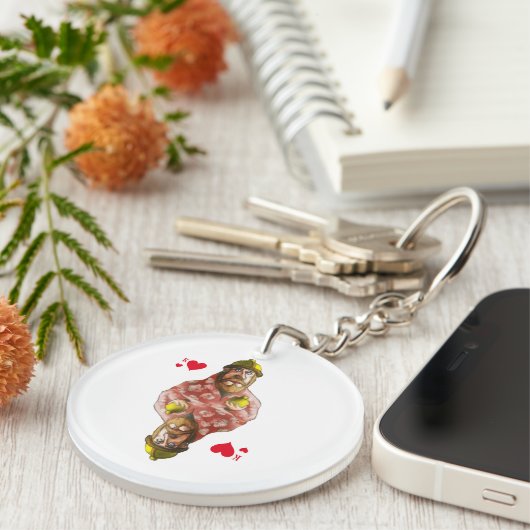 Hoorkonde Sleutelhanger (Voorkant Rechts)