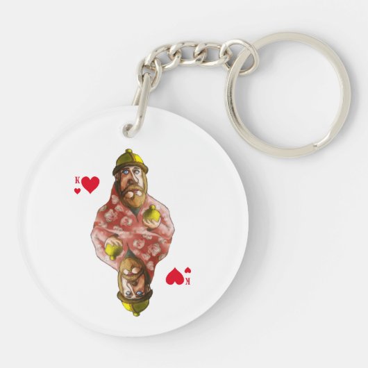 Hoorkonde Sleutelhanger (Achterkant)