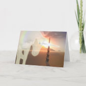 Hoorn des overvloeds feestdagen kaart (Voorkant)