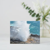 Hoorn in Kauai, Hawaii Briefkaart (Staand voorkant)