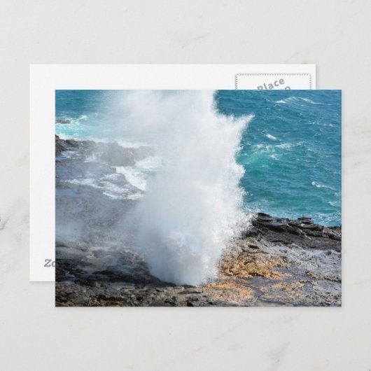 Hoorn in Kauai, Hawaii Briefkaart (Voorkant / Achterkant)