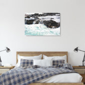 Hoorn in Kauai, Hawaii Canvas Afdruk (Insitu (Slaapkamer))