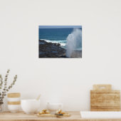Hoorn in Kauai, Hawaii Poster (Keuken)