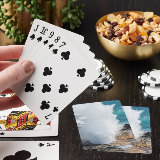 Hoorn in Kauai, Hawaii Speelkaarten (Insitu)