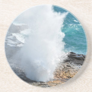 Hoorn in Kauai, Hawaii Zandsteen Onderzetter