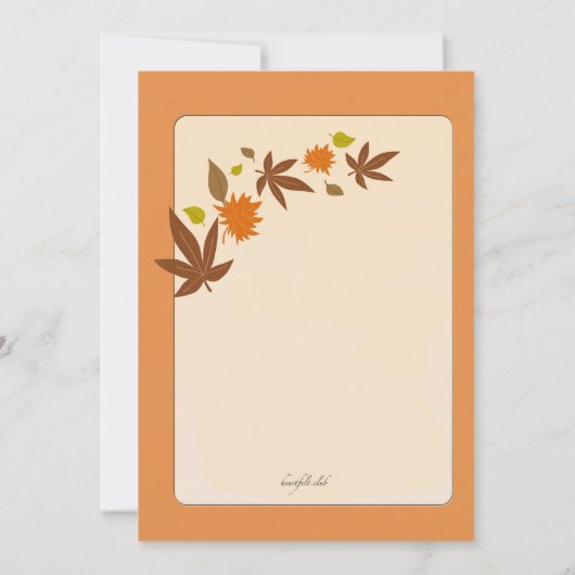 Hoorn van de Uitnodiging (Achterkant)