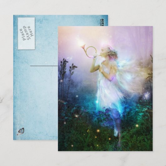 Hoorn van licht Briefkaart (Voorkant / Achterkant)