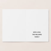 Hoorn van overvloed Cornucopia Thanksgiving Folie Kaarten (Binnen)