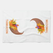 Hoorn van overvloed keukenhanddoek (Horizontaal)