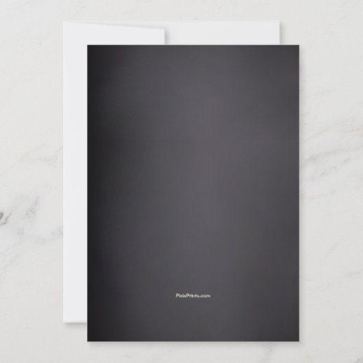 Hoorn van Overvloed Thanksgiving Party Invitation Kaart (Achterkant)