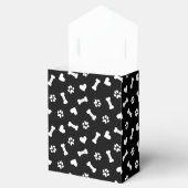 Hoornagels en Botten zwart Bedankdoosjes (Geopend)