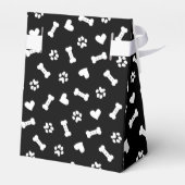 Hoornagels en Botten zwart Bedankdoosjes (Achterkant)