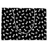 Hoornagels en Botten zwart Groot Cadeauzakje (Achterkant)