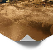 hoornduivel schedel poster (Hoek)