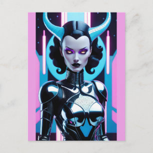 Hoornig Dilemma van Haar Verlangens Briefkaart