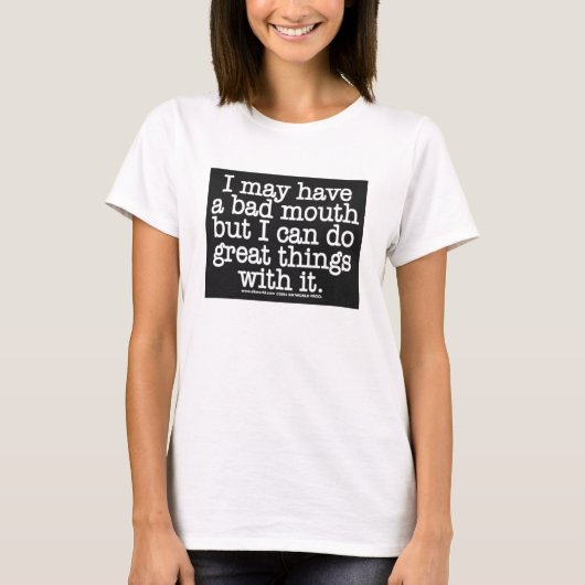 hoornmeisje t-shirt (Voorkant)