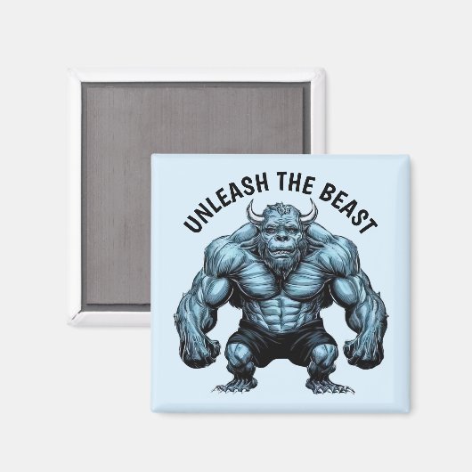 hoornmonster magneet (Voorkant / Achterkant)