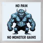 hoornmonster poster (Voorkant)