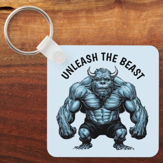 hoornmonster sleutelhanger (Voorkant)