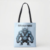 hoornmonster tote bag (Voorkant)
