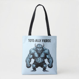 hoornmonster tote bag