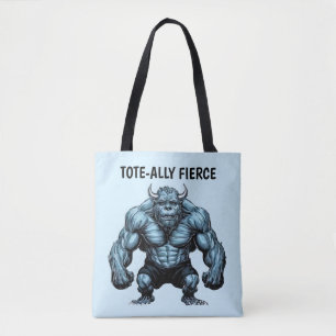 hoornmonster tote bag