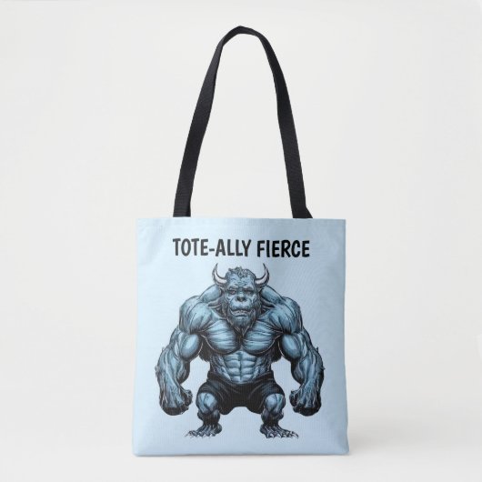 hoornmonster tote bag (Voorkant)