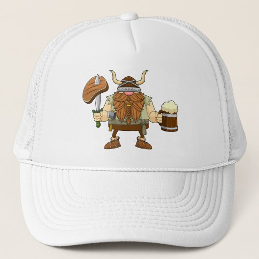 Hoorns van de Humor: De Vikingsaga Trucker Pet (Voorkant)