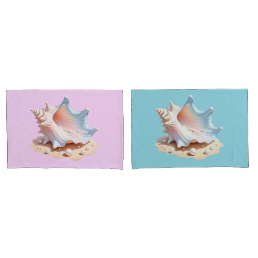 hoornschelp kussensloop (Voorkant-Set)