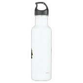 Hoornstaartdraak Waterfles (Achterkant)