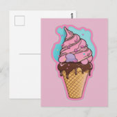 Hoorntje Briefkaart (Voorkant / Achterkant)