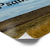 Hoorntrompetten maken vreugdevol geluid voor de He Perfect Poster (Hoek)