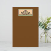 Hoornvliesontsteking met  Thanksgiving Briefpapier (Staand voorkant)