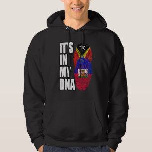 Hoornzee en Timorese Mix DNA-vlag Hoodie