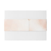 Hoorparels, Oranje Rozen en Butterflies Wedding Uitnodigingen Wikkel (Achterkant Voorbeeld)