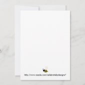 Hoort de Buzz Geboorteaankondiging Aankondiging (Achterkant)