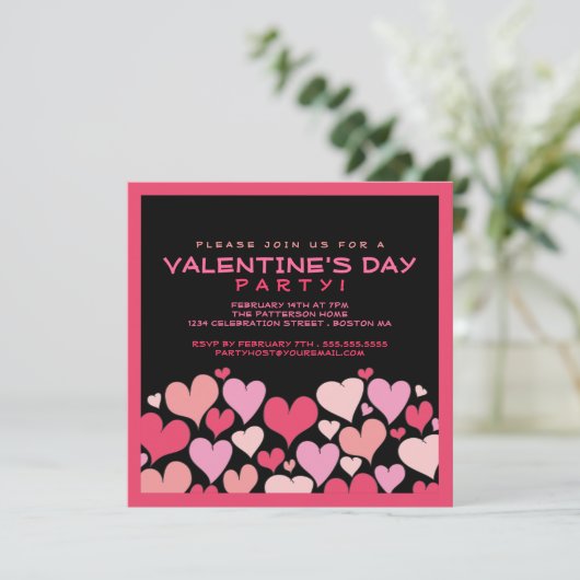 Hoort een uitnodiging van een partij van genoeg Va (Staand voorkant)