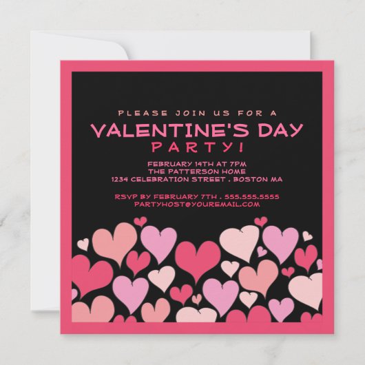 Hoort een uitnodiging van een partij van genoeg Va (Voorkant)