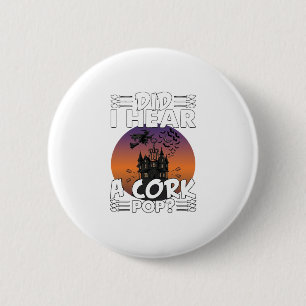 Hoort Kurk Knal Halloween Spelonk Schroef Ronde Button 5,7 Cm