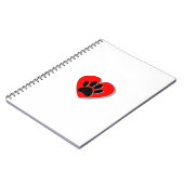 Hoortekening van de hond notitieboek (Linkerzijde)