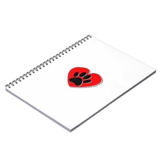 Hoortekening van de hond notitieboek (Linkerzijde)