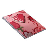 Hoorten en Rozen Suikerkoekjes Notitieboek (Rechterzijde)