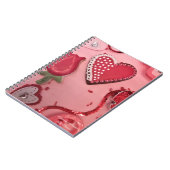 Hoorten en Rozen Suikerkoekjes Notitieboek (Linkerzijde)