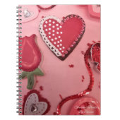 Hoorten en Rozen Suikerkoekjes Notitieboek (Voorkant)