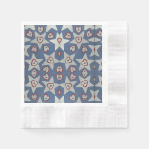 Hoorten en sterren Papier servetten